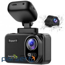 Відеореєстратор Aspiring Expert 9 Speedcam, WI-FI, GPS, 2K, 2 camers (EX123SS) Aspiring Expert 9 Speedcam, WI-FI, GPS, 2K, 2 camers (EX123SS)