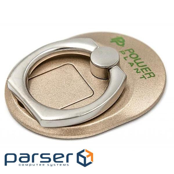 Ring holder for smartphones PowerPlant Gold (CA910335)