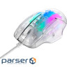 Мишка Havit HV-MS1011SE USB Transparent White (6950676293678)