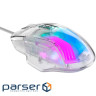 Мишка Havit HV-MS1011SE USB Transparent White (6950676293678)