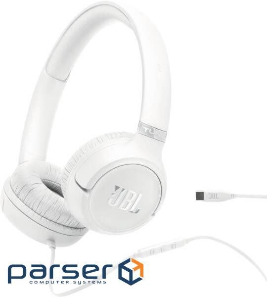 Наушники проводные накладные Tune 530C USB-C White (JBLT530CWHT)