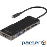 USB-хаб Promate PrimeHub-Pro USB Type-C Grey (primehub-pro.grey)