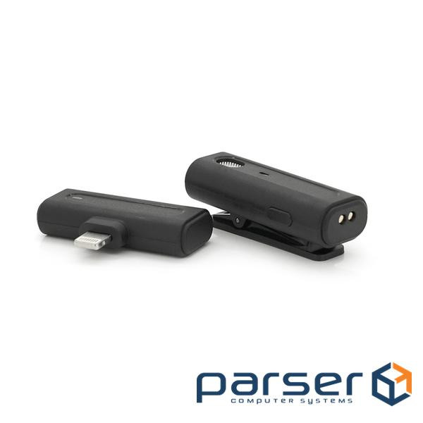 Петличний бездротовий мікрофон M9, роз&apos,єм Lighting, вбудований акумулятор 80 mAh, (NX-PBM / M9