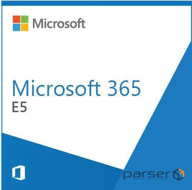 CSP Microsoft 365 E5 - 3 year [3J1J] (CFQ7TTC0LFLZ-002W-3J1J)