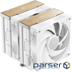 Кулер процессорный DeepCool AK620 G2 WH (R-AK620G2-WHNNMN-GJD), Intel: 1851/1700/1200/115X, AMD: AM5