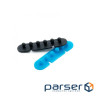 Тримач для кабелю Extradigital CC-595 Cable Clips, Black/Blue (KBC1725)