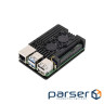 Корпус для Raspberry Pi 5 алюмінієвий з 2-ма вентиляторами (RA787) (RA787)