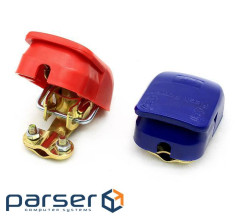 Клема для свинцево-кислотного акумулятора D1, мідь 1,2мм, 2 штуки в упаковці, ціна за упа (YT-39428) (YT-39428)