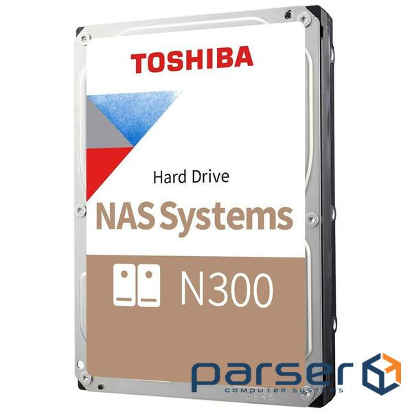 Жорсткий диск 3.5" TOSHIBA N300 Bulk 14TB SATA/512MB (HDWG51EUZSVA)