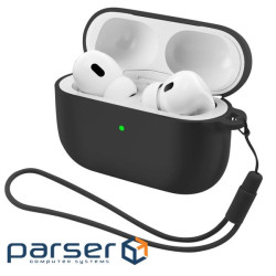 Чохол для навушників Armorstandart Silicone Case для Apple Airpods Pro 3 Black (ARM88291)