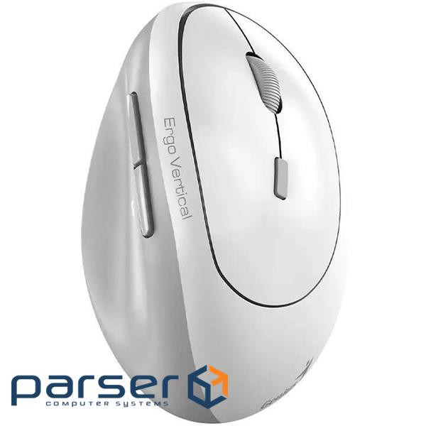 Миша Genius Ergo 8350S, Silent, AI, WL, біло-сірий (31030041401)
