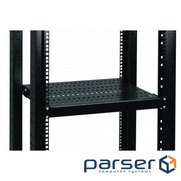 Полиця 19 " Conteg 1U глиб. 750 мм. до 100кг . RAL9005 (DP-PZ-750)