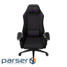 Крісло ігрове Lorgar CHA41 Black/Purple (LRG-CHA41-BK-PR)