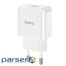Зарядний пристрій HOCO C106A Leisure USB 10.5W White (6931474783882)