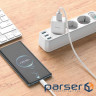 Зарядний пристрій HOCO C106A Leisure USB 10.5W White (6931474783882)