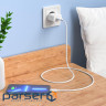 Зарядний пристрій HOCO C106A Leisure USB 10.5W White (6931474783882)