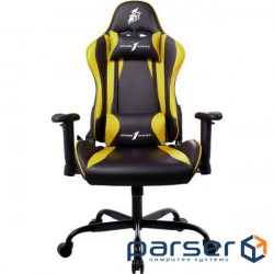 Game chair 1stPlayer S01 Black-Yellow