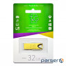 Флеш-накопичувач USB 32GB T&G 117 Metal Series Gold (TG117GD-32G)