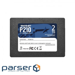 Storage device SSD 2TB Patriot P210 2.5