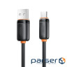 Дата кабель USB 2.0 AM to USB-C 1.0m 3A black XO (XO-CB-300UC-BK)
