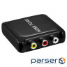 Конвертер POWERPLANT HDMI - Composite AV Black (CA911486)