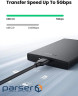 Кишеня зовнішня Ugreen CM237, Black, 2.5", USB 3.0, 1xSATA (60353) (CM237_60353)