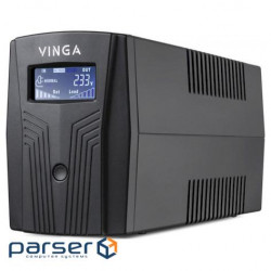ДБЖ VINGA LCD 600VA Plastic (VPC-600P)