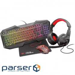 Play set TRUST Gaming GXT 1180RW Gaming Bundle 4-in-1 (23148)