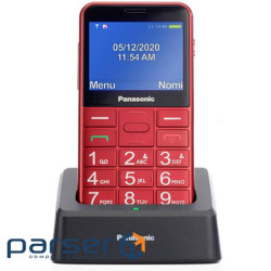 Мобільний телефон червоний PANASONIC KX-TU155EXRN PANASONIC KX-TU155EXRN
