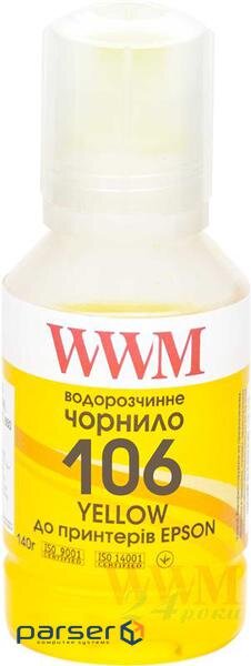 Ink WWM EPSON L7160/7180 140г Yellow (E106Y)