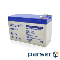 Акумуляторна батарея Ultracell UXL79-12 AGM 12V 9 Ah (151 x 65 x 99) White Q8 / 420 (UXL9-12)