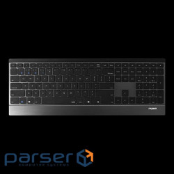 Keyboard RAPOO E9500M wireless, black (E9500M black)