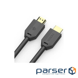 Кабель мультимедійний DisplayPort M to DisplayPort M 3.0m V1.2 4K60Hz black HP (HP_DHC-DP01-3M)