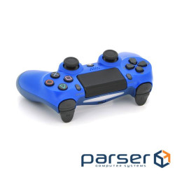 Бездротовий геймпад для PS4 SONY Wireless DUALSHOCK 4 (Blue), 3.7V, 500m (PS4 SONY Wireless-Be Blue)