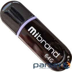 Флешка MIBRAND Panther 64GB Black (MI2.0/PA64P2B)