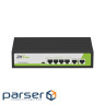 PoE-комутатор ZKTeco ZK-PoE42N-55W з 4 портами PoE