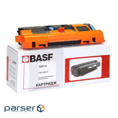 Картридж BASF для HP CLJ 2550/2820/2840 аналог Q3961A Cyan (KT-Q3961A) (B3961A)