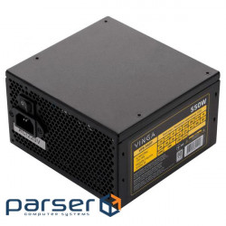 Power Supply Partizan AC220B-DC12В/ 1А (1333) GAMEMAX 450W (GM-450) Стандарт БП - ATX 12V v2.3, Мощность - 450Вт, Модуль PFC - активный, Подключение материнской платы - 20+4 pin, Подключение видеокарты - 1x6 pin, Количество разъемов SATA - 2, Количество разъемов Peripheral - 2, Тип охлаждения - вентилятор, Диаметр вентиляторов - 1x120 мм Vinga 550W (VPS-550PV2)