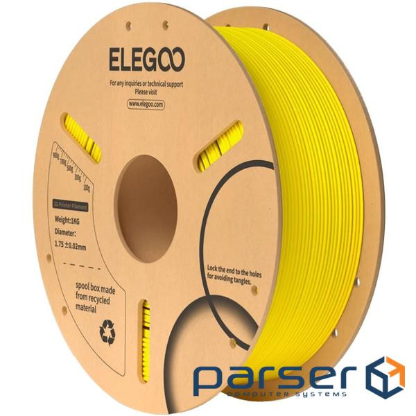 Пластик для 3D-принтера ELEGOO PLA 1кг, 1.75мм, yellow (50.203.0044)