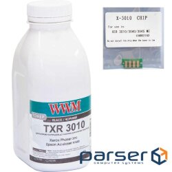 Тонер Xerox Phaser 3010 Black 30г + chip WWM (TCXP3010)