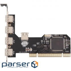 Контролер FRIME PCI to 4+1xUSB2.0 (ECF-PCITOUSB002)