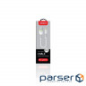 Дата кабель USB 2.0 AM to Lightning 0.2m CBFLEXL0 white Intaleo (1283126487439)