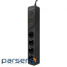 Мережевий фільтр Proove Power Socket P-04 (4 розетки + 4 USB + 2 Type-C) 2М black (PSP442420001)