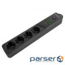 Мережевий фільтр Proove Power Socket P-04 (4 розетки + 4 USB + 2 Type-C) 2М black (PSP442420001)