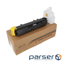 Тонер-картридж CET Kyocera TK-5380Y, 1T02Z0ANL0, 169г, 13K, Yellow (CET142014)