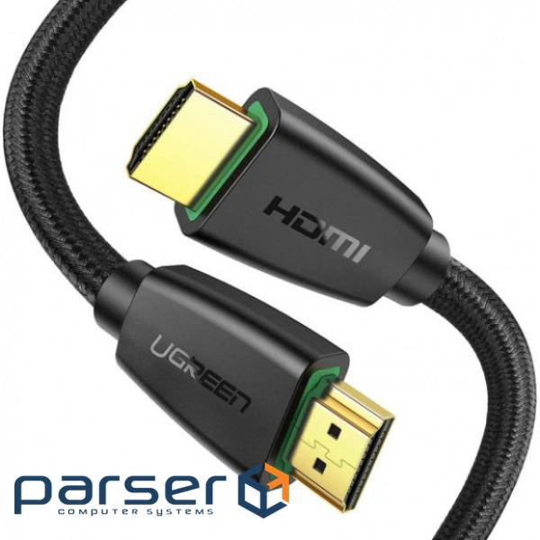 Кабель UGREEN HD118 HDMI v2.0 1.5м Black (40409)