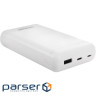 Повербанк INTENSO XS20000 1xUSB-C, 1xUSB-A 20000mAh White (7313552)