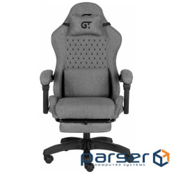 Крісло ігрове GT Racer X-2339 Black/Gray (X-2339 Fabric Black/Gray)