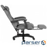 Крісло ігрове GT Racer X-2339 Black/Gray (X-2339 Fabric Black/Gray)