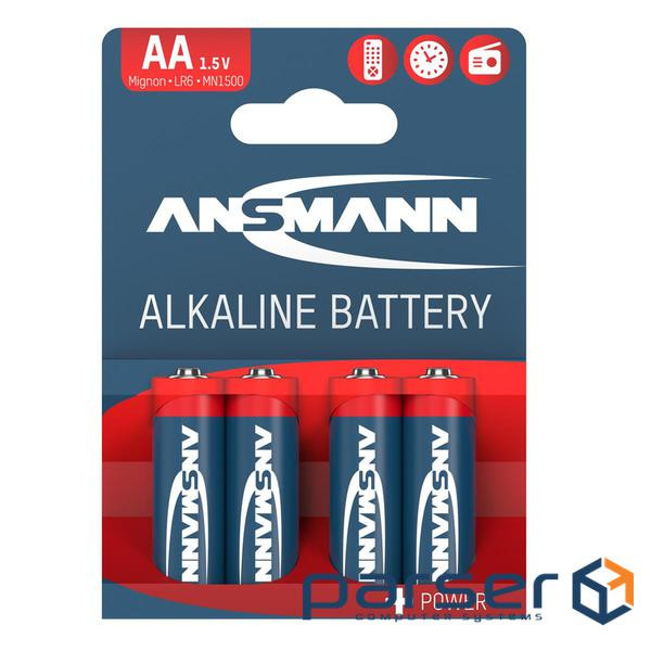 Battery Ansmann AA MN1500 LR6 * 4 (5015563)